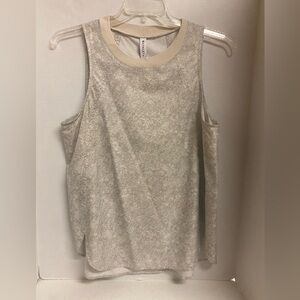 Athleta Zephyr Snake Patterned Tank Top Size Large